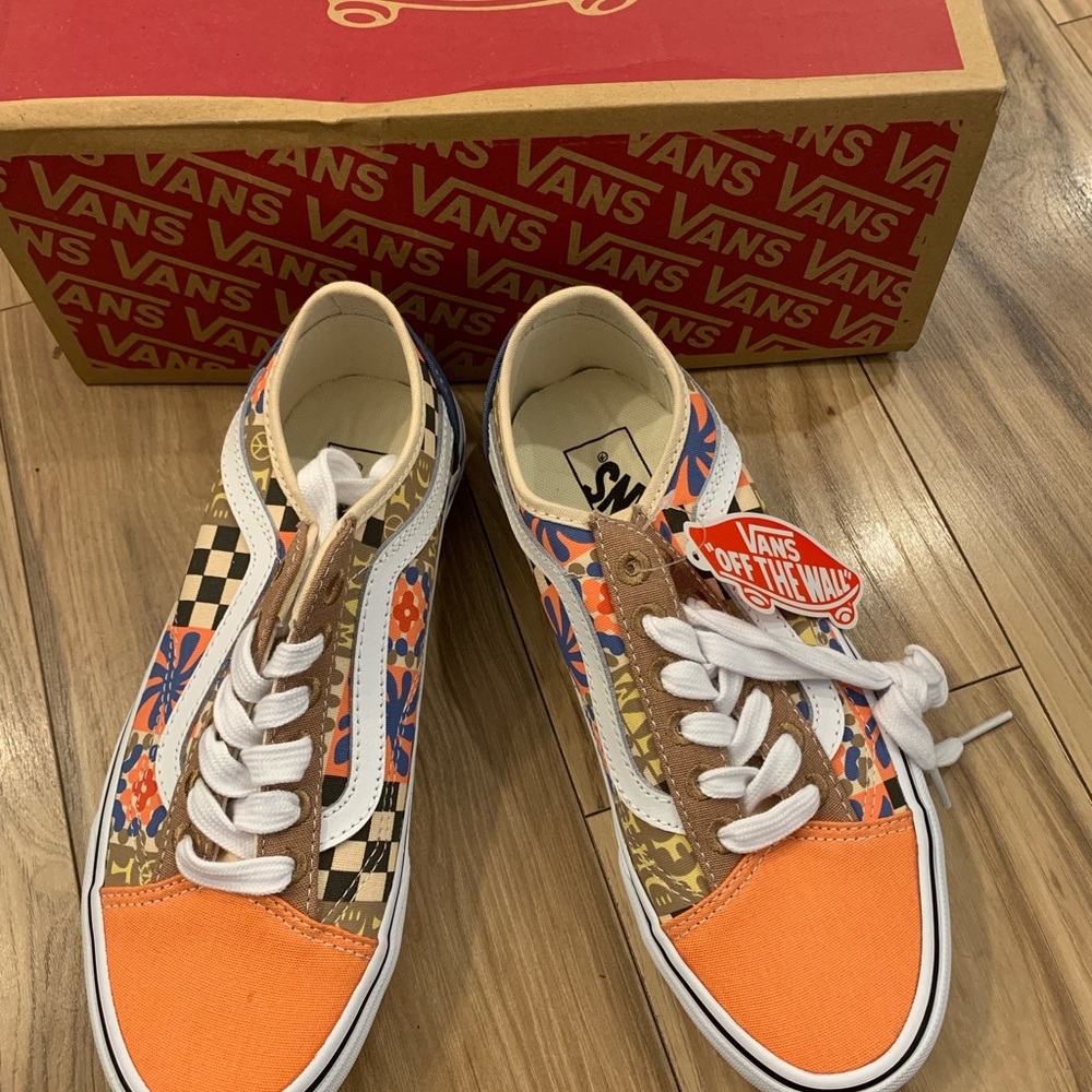 Vans Old Skool Tapered (Camp Positive) Multi/True White Men's 9.5,Women's 11M - Picture 3 of 4